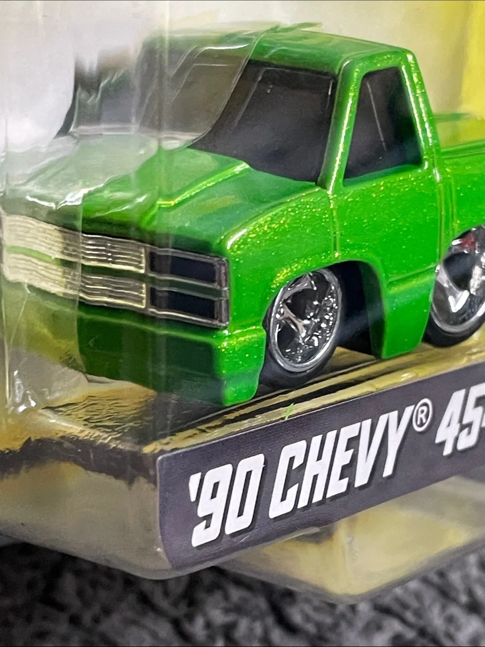 Car Tuned 90 Chevy 454 SS Diecast Toy Truck - Green